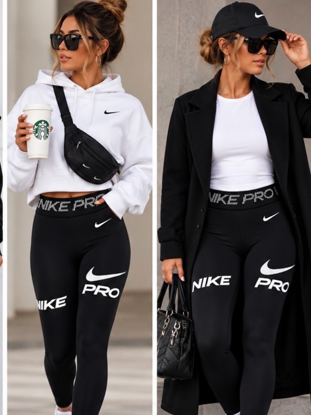 NWT Nike Pro Black High-Rise Training Leggings Women’s XS